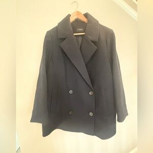 Autograph pea coat